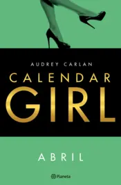 Portada Calendar Girl. Abril