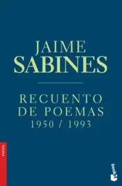 Portada Recuento de poemas 1950-1993