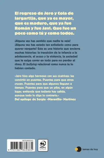 Contraportada Camino de vuelta