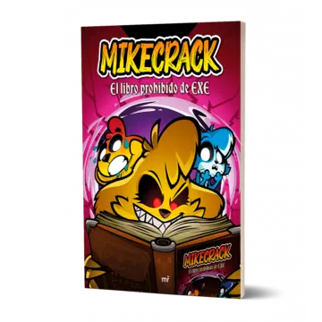 Portada Mikecrack.El libro prohibido de Exe