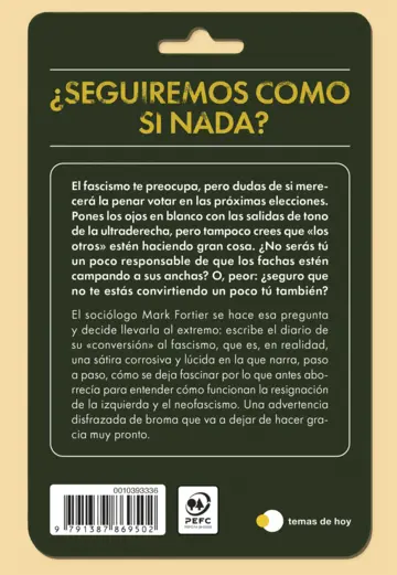 Contraportada Volverse facha