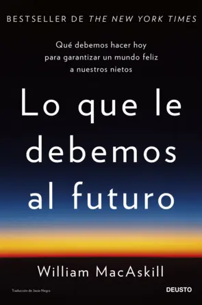 Portada Lo que le debemos al futuro