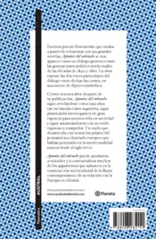 Miniatura contraportada Apuntes del subsuelo