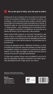 Miniatura contraportada El precio de no ser tú