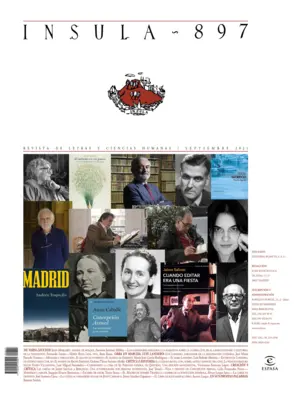 Portada Misceláneo (Ínsula n° 897, septiembre de 2021)