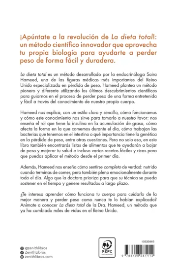 Contraportada La dieta total