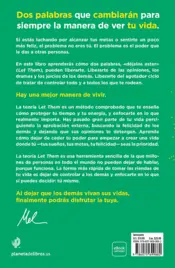 Miniatura contraportada La teoría Let Them. La clave está en soltar (Spanish Edition)