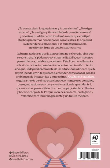 Contraportada Las 5 estaciones de la autoestima