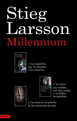 Portada Trilogía Millennium (pack)