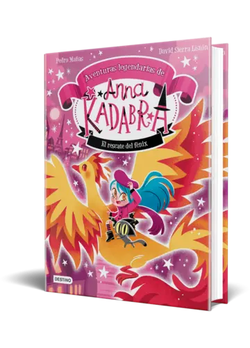 Portada Anna Kadabra. Aventuras legendarias 4. El rescate del fénix