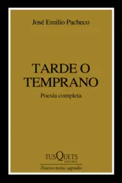 Portada Tarde o temprano