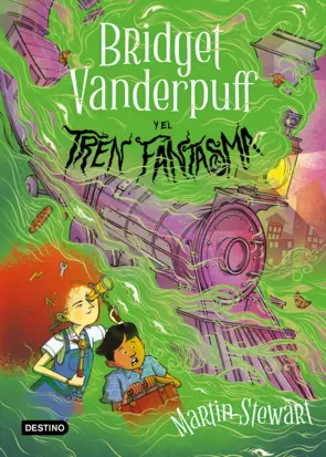 Portada Bridget Vanderpuff 2. Bridget Vanderpuff y el tren fantasma