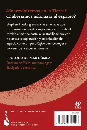 Contraportada ¿Sobreviviremos en la Tierra?