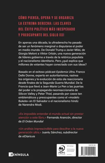 Contraportada Epidemia ultra