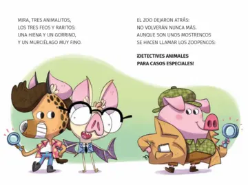 Imagen extra Aprende a leer con... Los Detectives Zoopencos 1. El monstruo del río Nesi 0