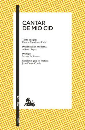 Portada Cantar de Mio Cid